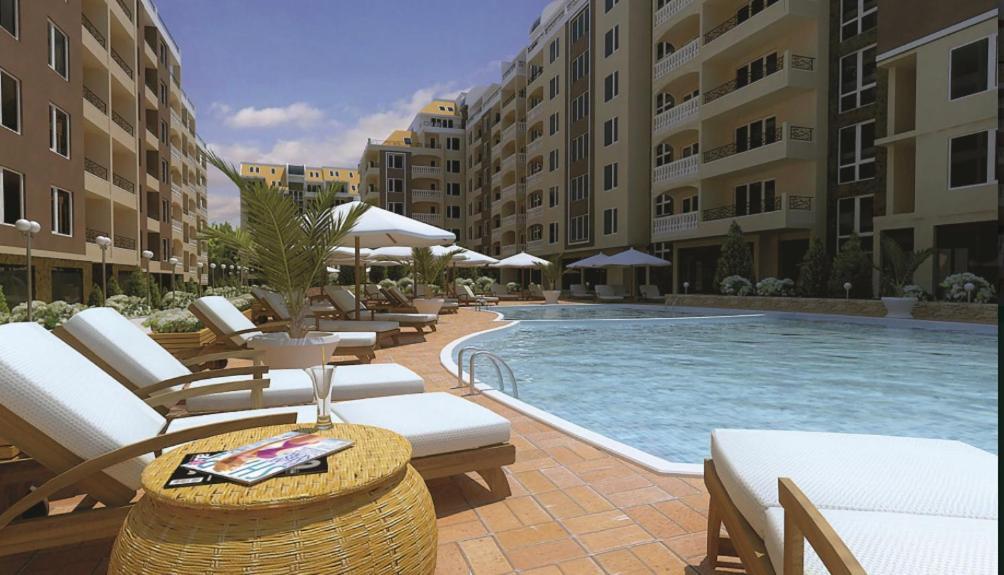Pearl Apartments Burgas Stad Buitenkant foto